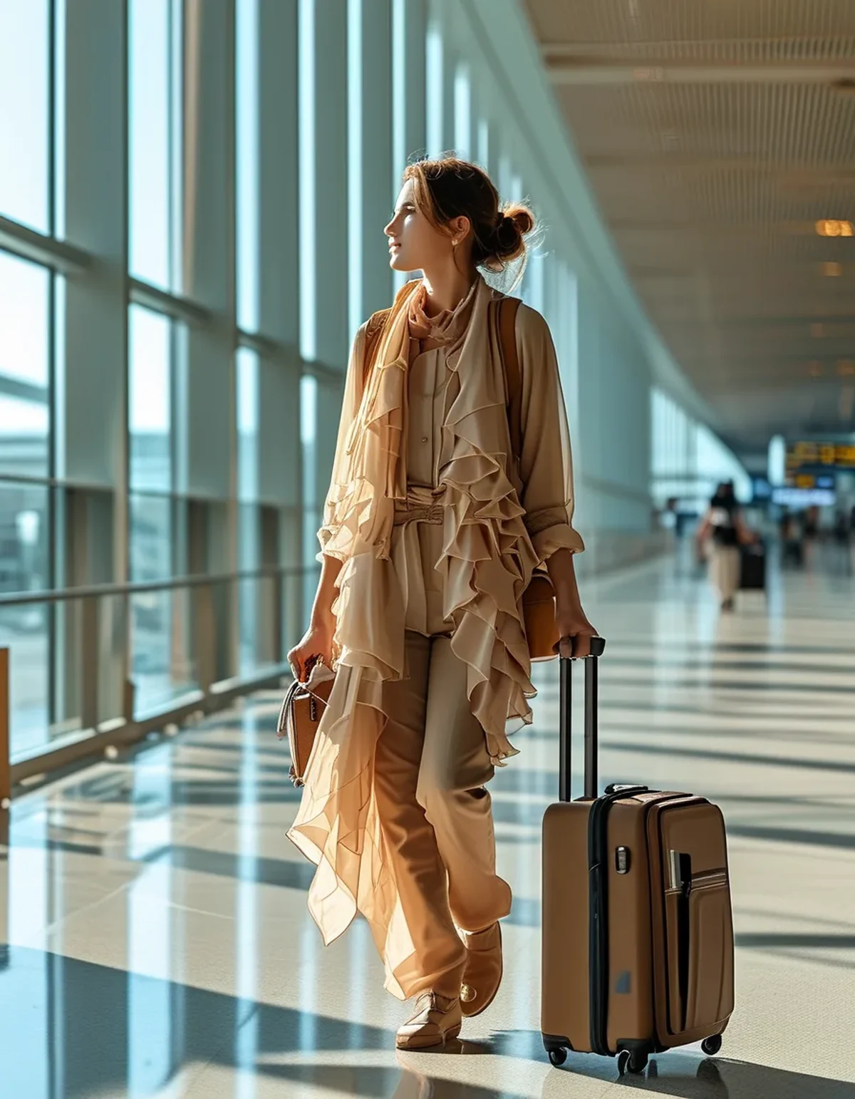 The Airport Outfit That Still Works After You Land