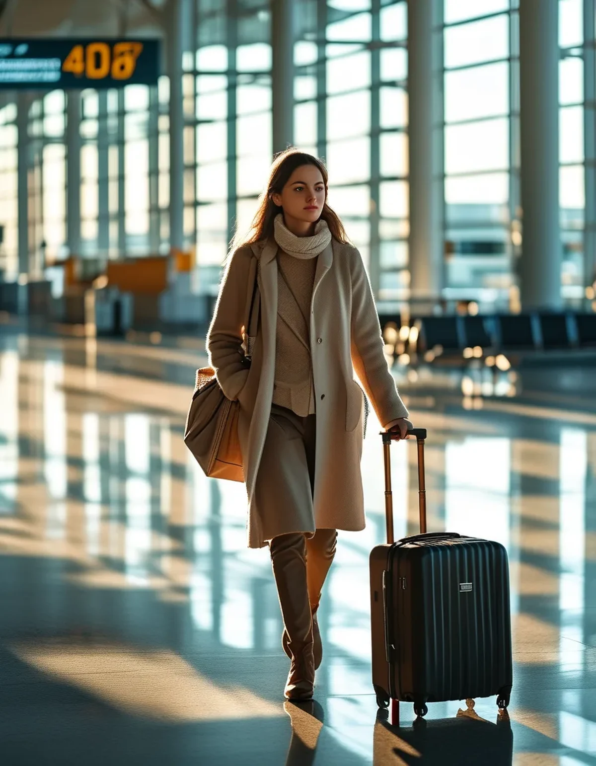 How to Dress for a Flight When You Leave in 85 Degrees and Land in 55